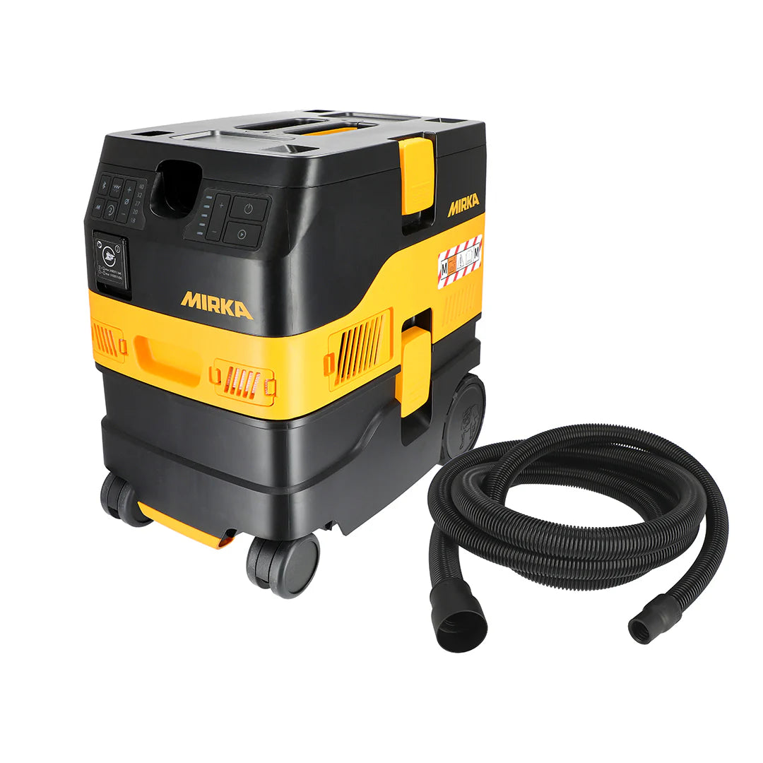 Mirka DEXOS 1217 M Class AFC Dust Extractor with 4m Hose Plus Clean-Up Kit