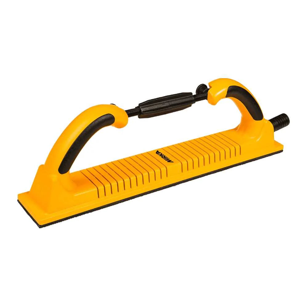 Mirka Flexible File Board 70 x 400mm for Hand Sanding Convex or Concave Curves in action