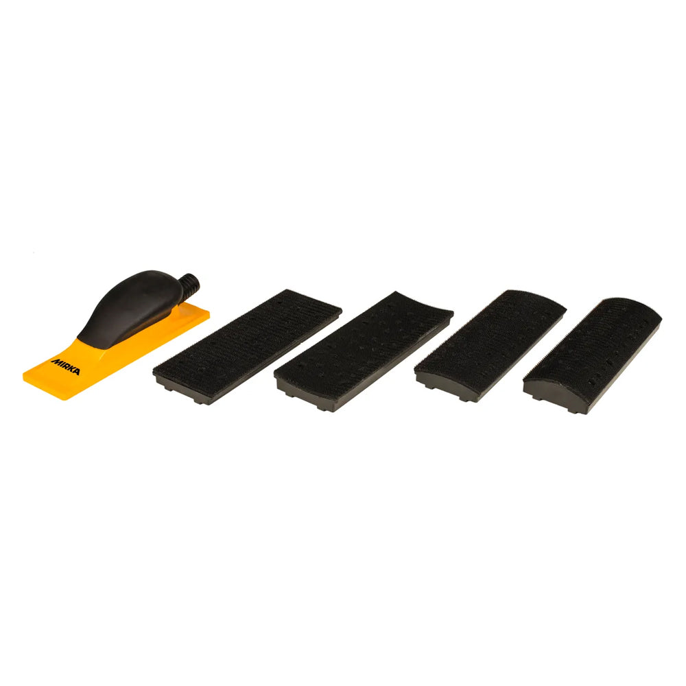 Mirka 4-in-1 Hand Sanding Block Kit 70 x 198mm