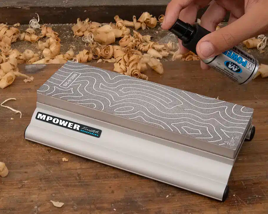 MPOWER SB1 600/1200 Grit Sharpening Stone Set - Dual-sided diamond whetstone for precision sharpening