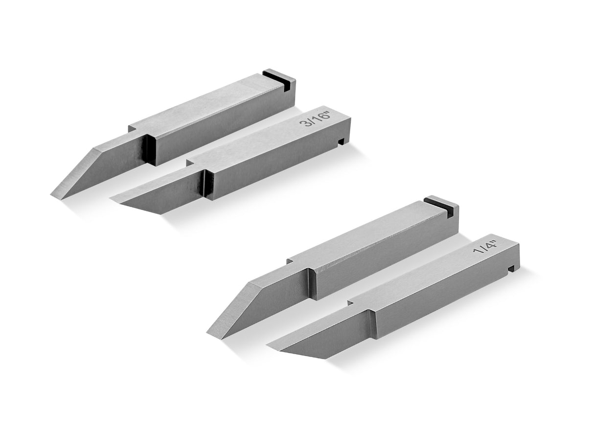 Melbourne Tool Company Set of 10 Metric & Imperial Router Plane Blades in Use