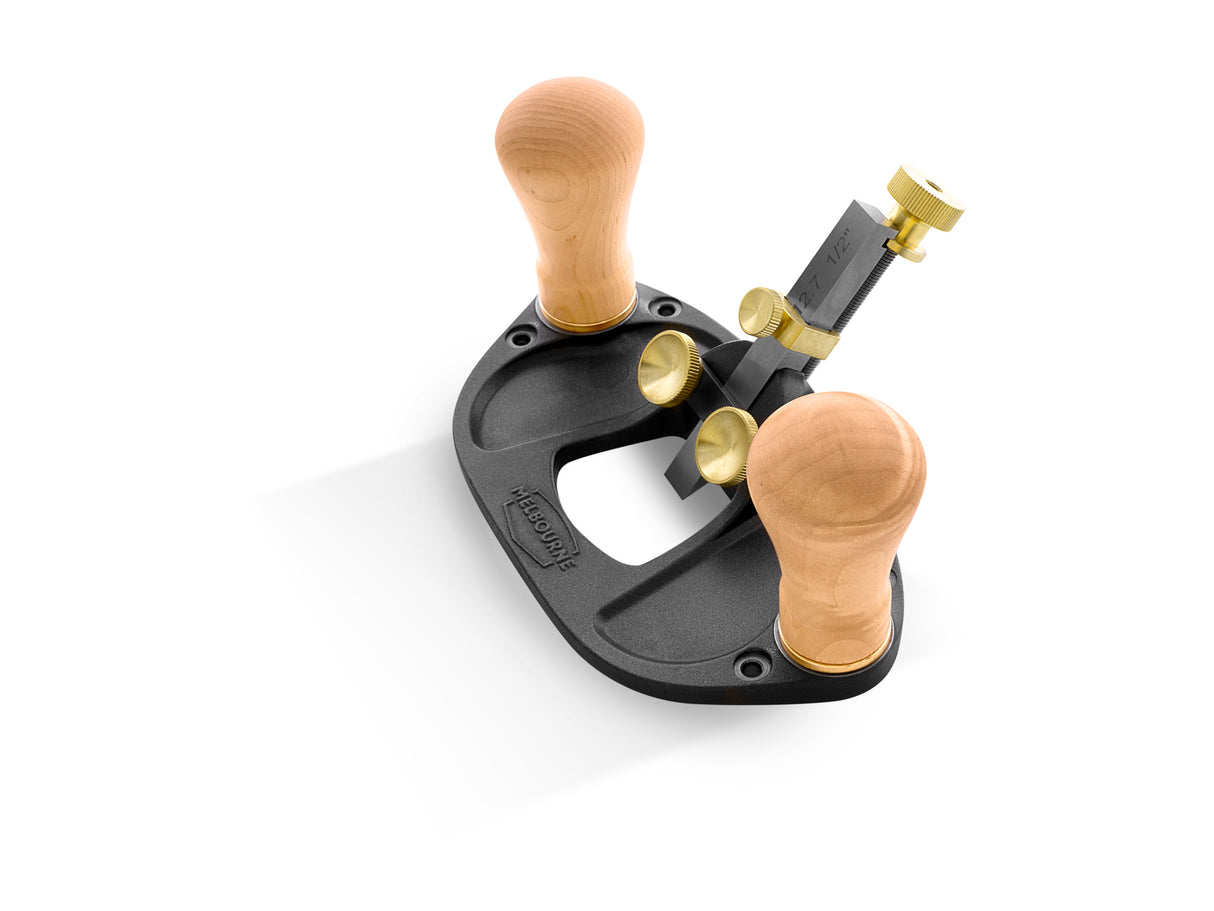 Melbourne Tool Company Large Router Plane creating precise inlays and rebates