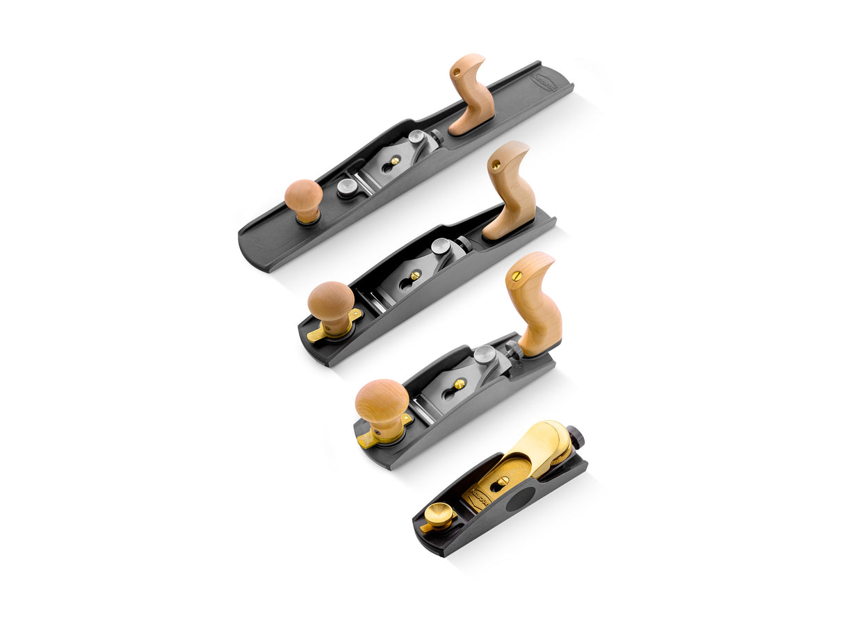 Melbourne Tool Company Deluxe Low-Angle Plane Kit with Blades - Set of 4 hand planes in Woodworking Tools Store Australia