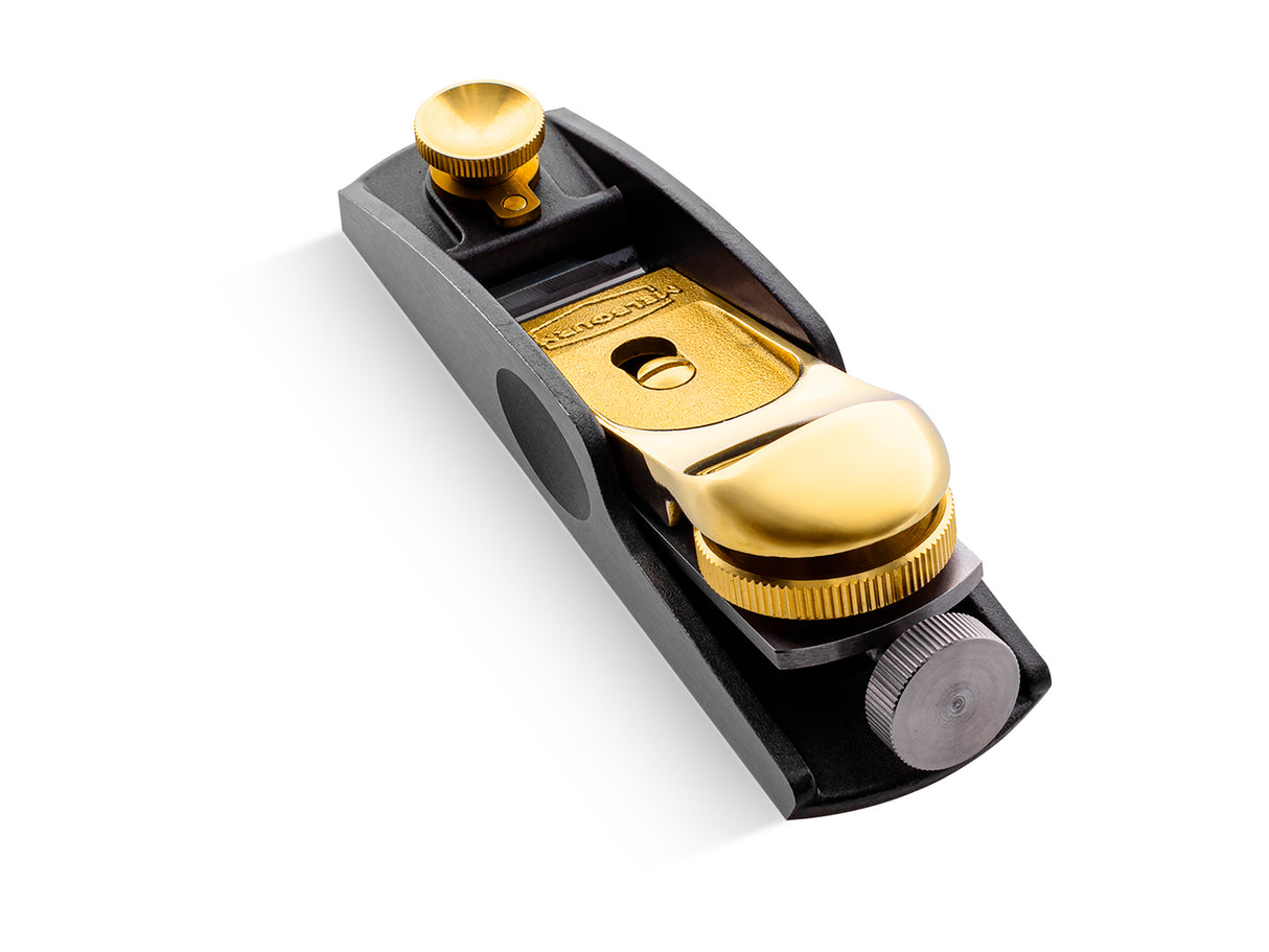Melbourne Tool Company Low Angle Block Plane with Spare Blades in Black