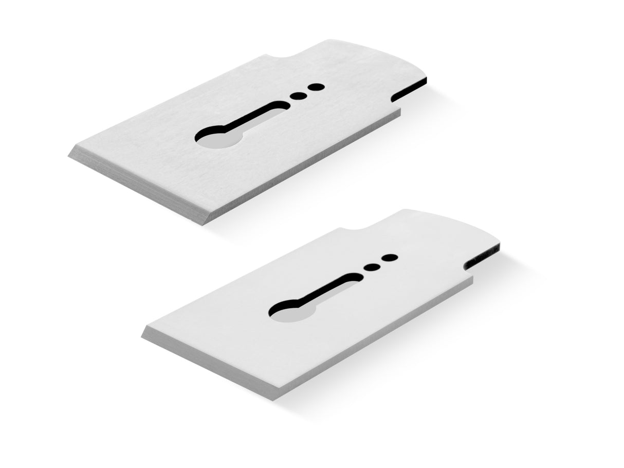 Melbourne Tool Co. Low Angle Jointing Plane for Woodworking - Additional Blades, black model, angled view