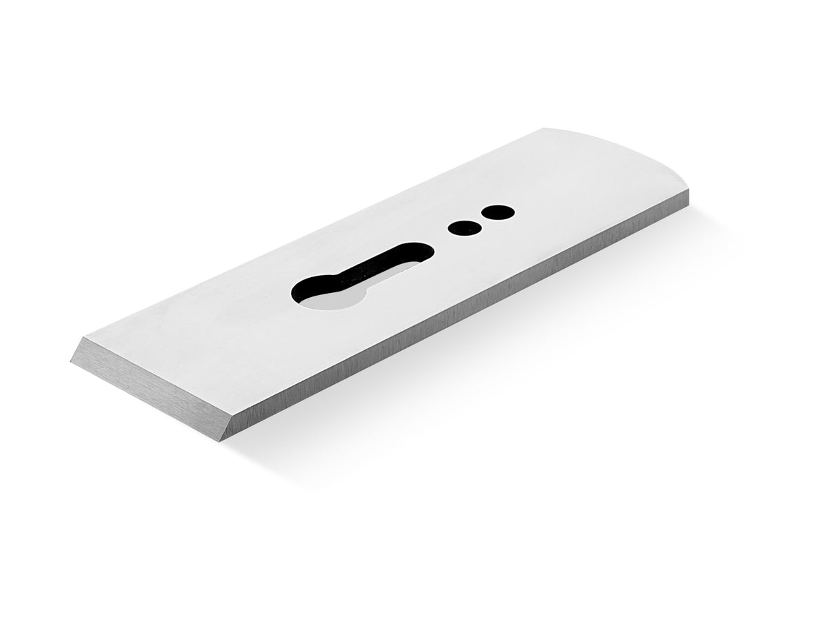 Melbourne Tool Company low angle block plane blade with 50 degree bevel for versatile woodworking