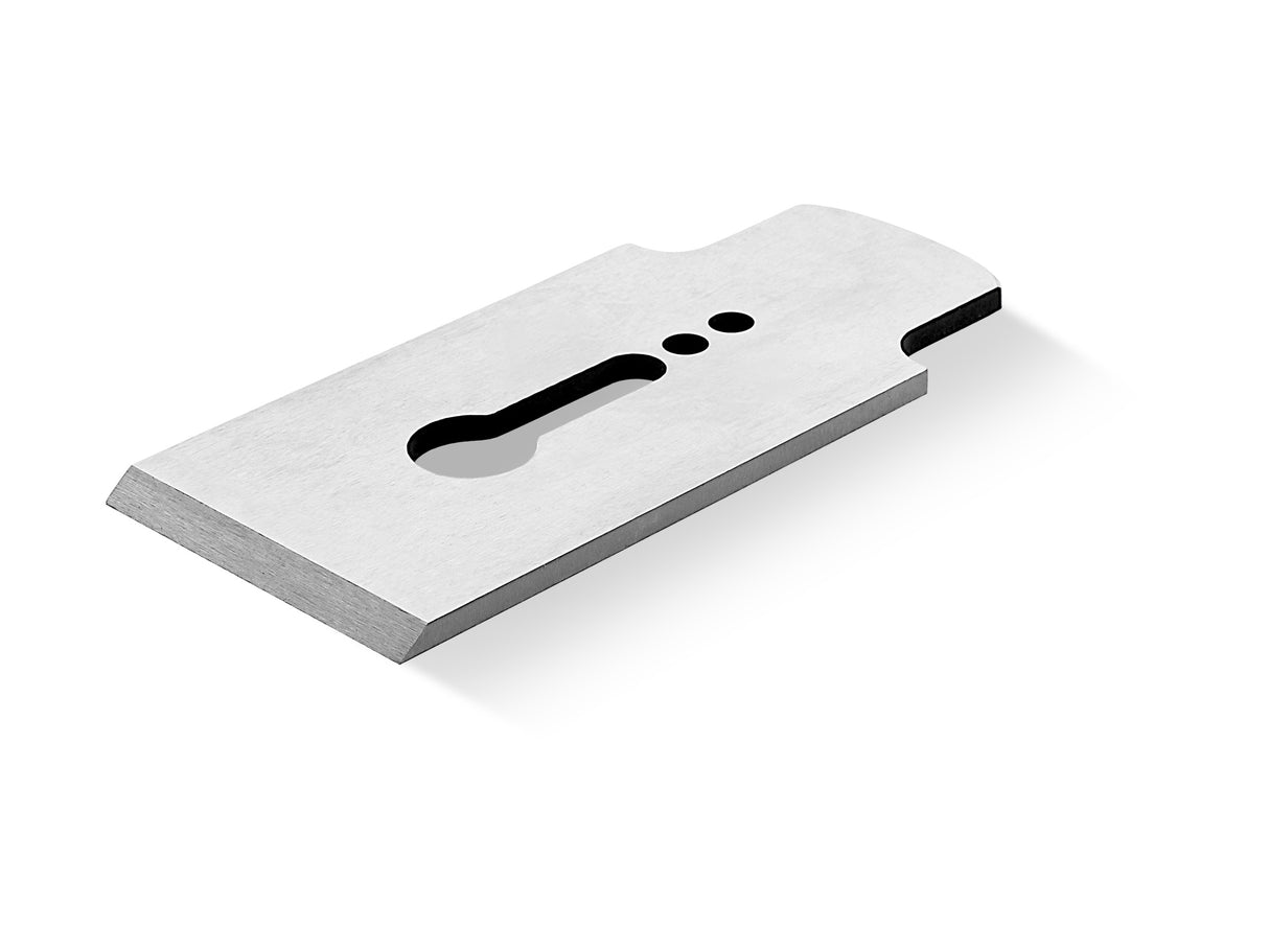 Melbourne Tool Company Blade for Low Angle Jack Hand Plane 38 degree Bevel installed with bevel facing upwards