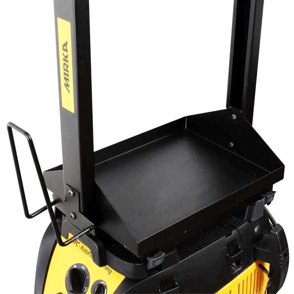 Mirka Workstation for Dust Extractors DE-1230/1242 in use with efficient sanding equipment