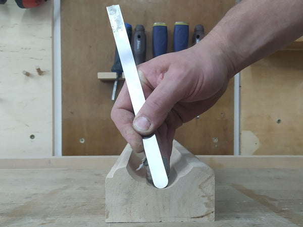 Narex Uni Scraper Flexible Multi-Purpose woodworking tool detail