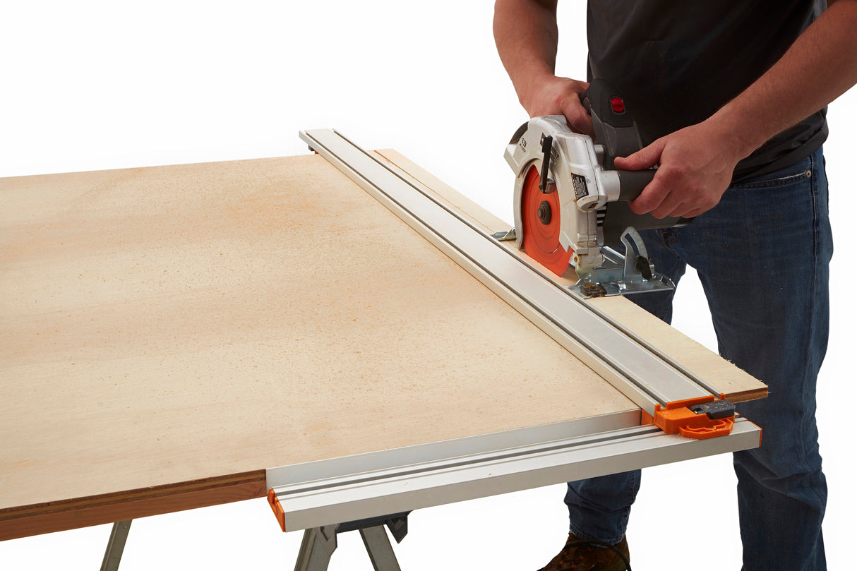 BORA NGX T-Square Accessory provides precise material alignment for accurate woodworking setups