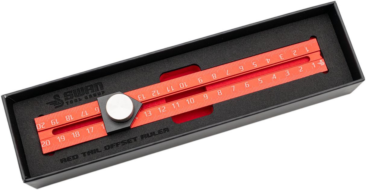 Swan Tool Group RED TAIL Offset Ruler 200mm