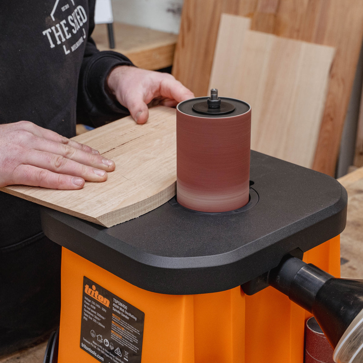 Triton TSPSM450 450W Midi Oscillating Spindle Sander