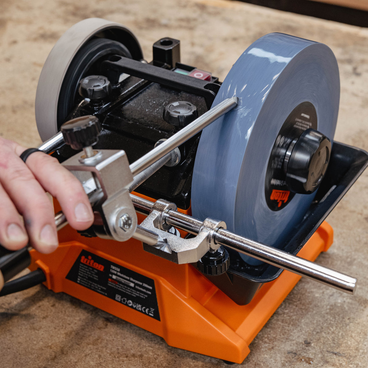 Triton TWSS8 120W Whetstone Sharpener 200mm