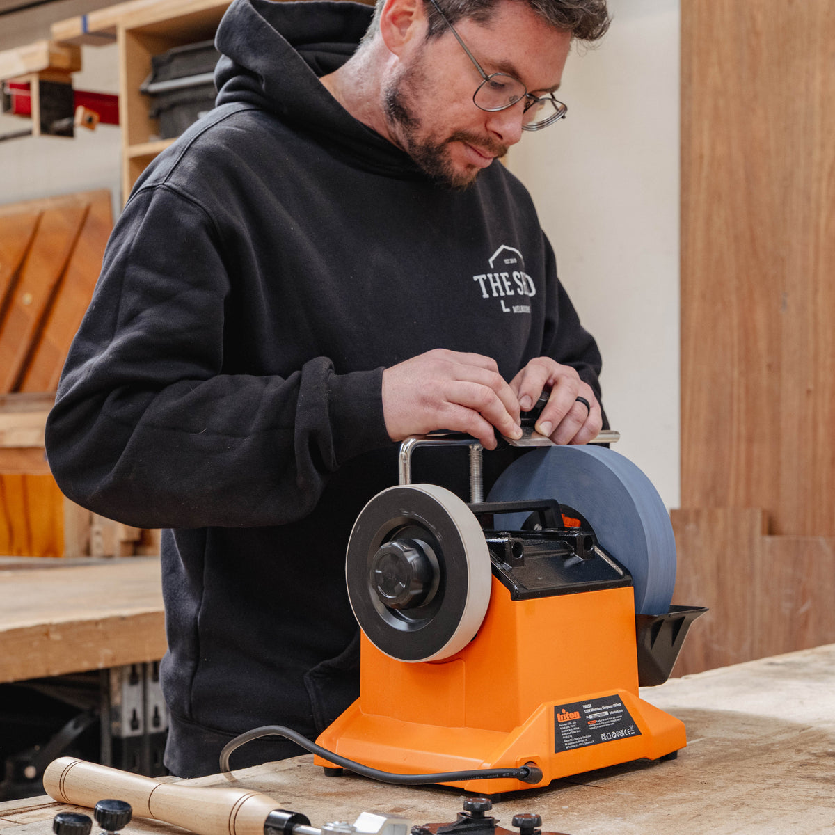 Triton TWSS8 120W Whetstone Sharpener 200mm