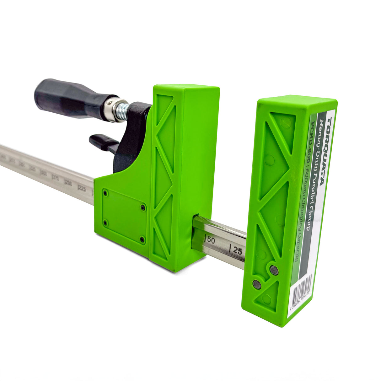 Torquata Set of 4 Heavy-Duty Parallel Clamps in action, ensuring precise 90-degree alignment