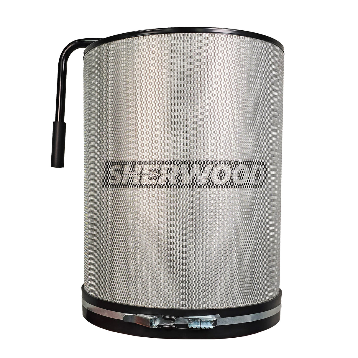 Sherwood 2HP Dust Extractor HEPA Pleated Filter Cartridge angled view