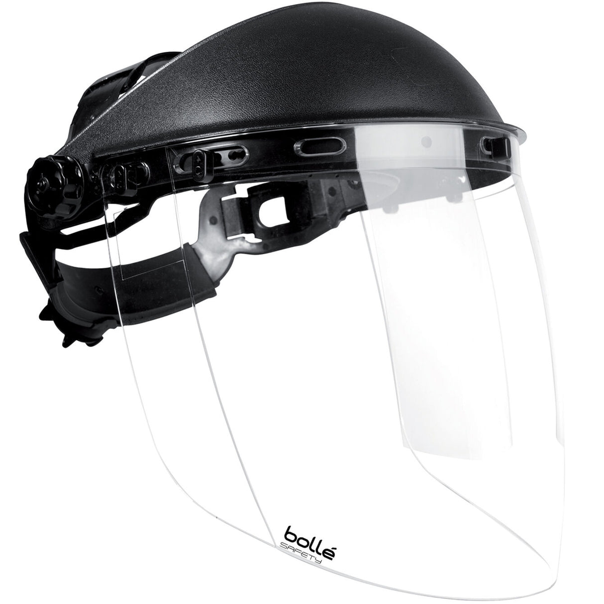 Bollé Safety Sphere Face Shield with Clear Visor for woodturners, 180° field of vision, AS/NZS 1337.1.2010 approved