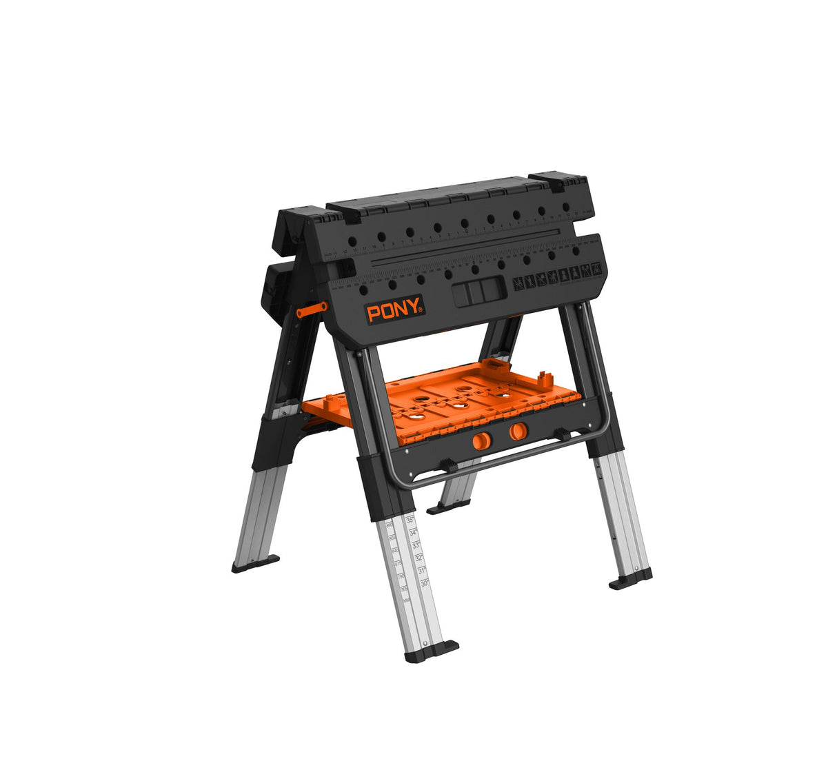 Pony Jorgensen 2-IN-1 Heavy Duty Folding Worktable & Sawhorse
