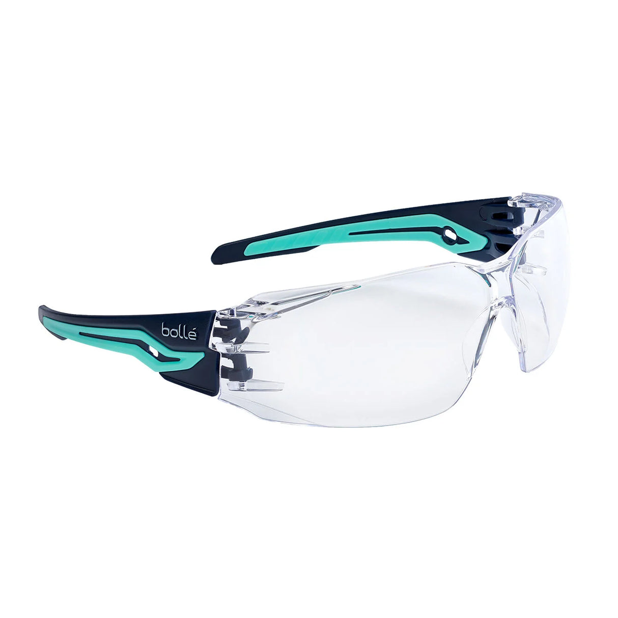 Bollé Safety Silex Clear Safety Glasses with Flex 160° technology for perfect fit and panoramic vision