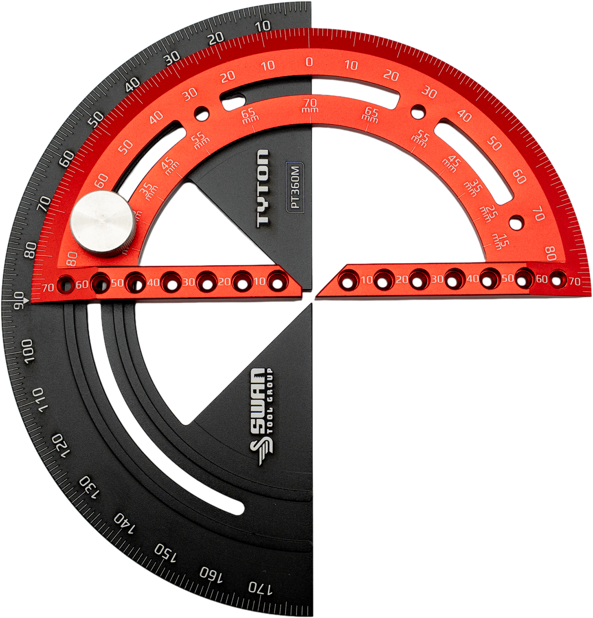 Swan Tool Group TYTON Pro-Trac Double Protractor