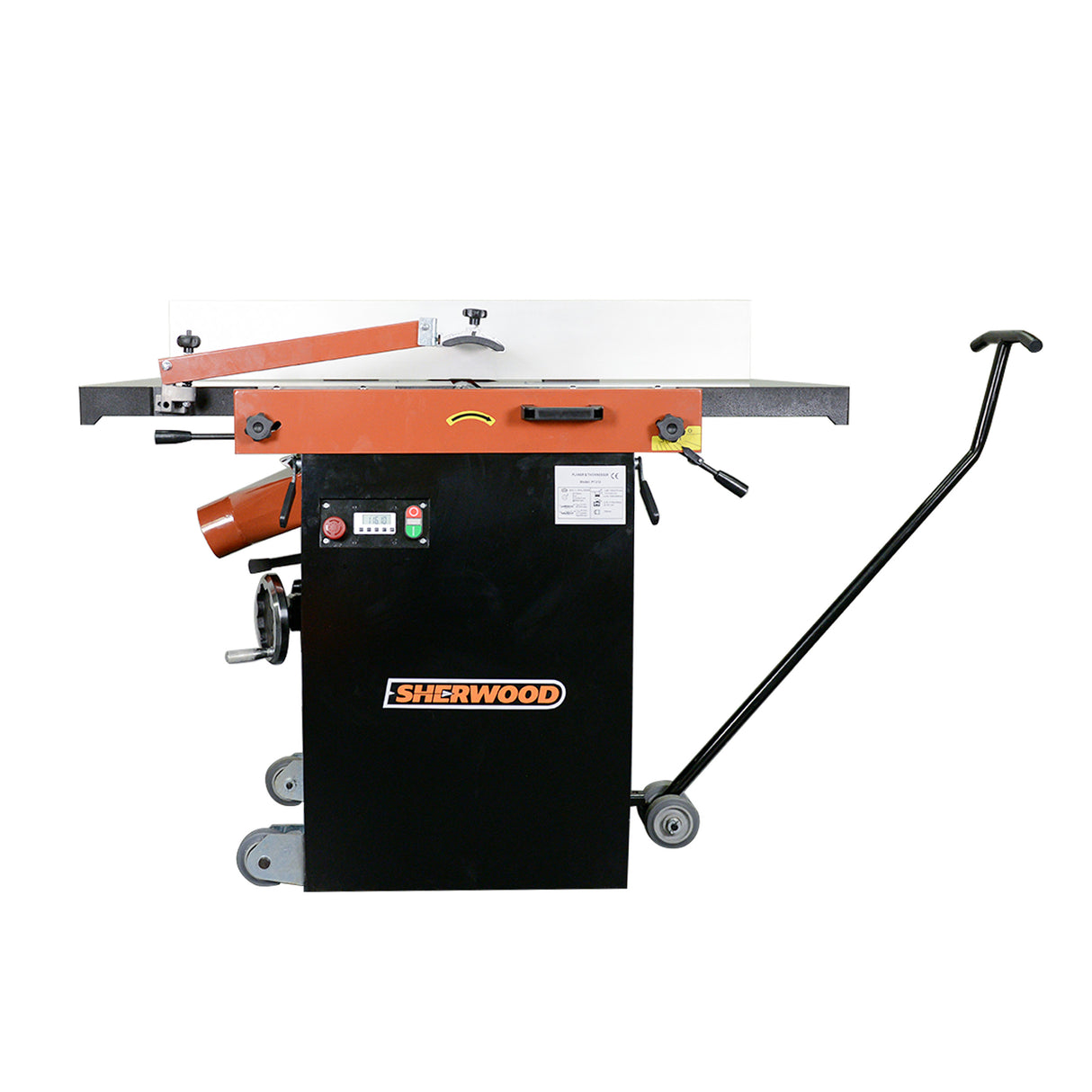 Sherwood 12in Lift-Up Combination Planer with Standard Spiral Head