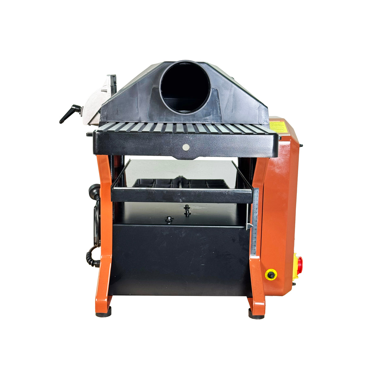 Sherwood 12in Benchtop Planer Thicknesser with Helical Cutterhead in action