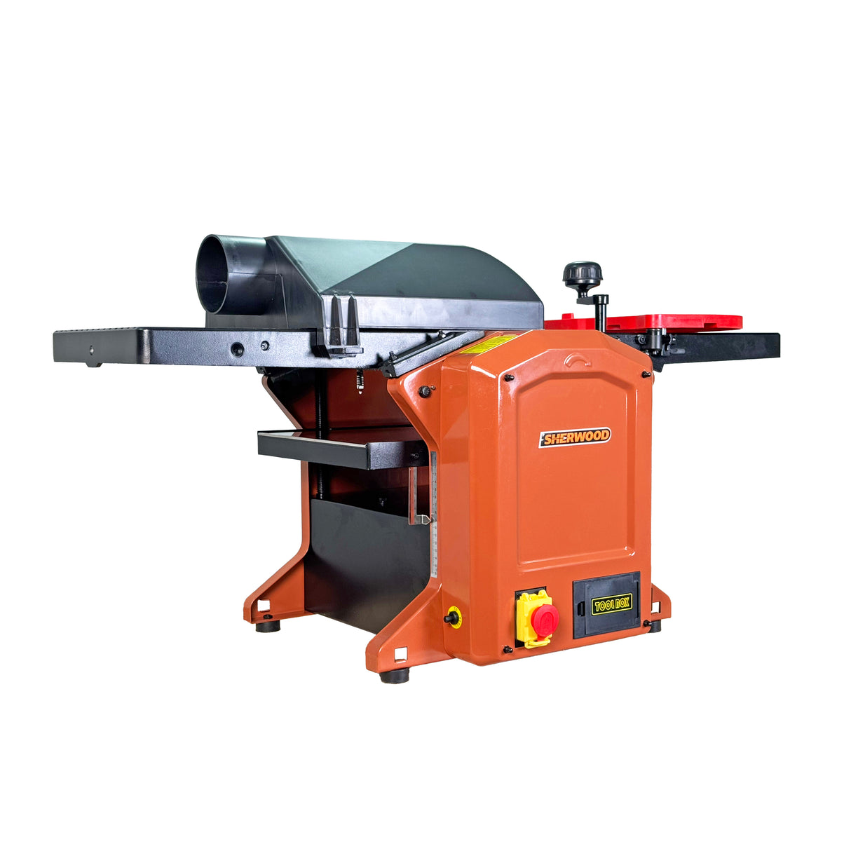 Sherwood 12in Benchtop Planer Thicknesser with Helical Cutterhead in action - Australian woodworking tool store