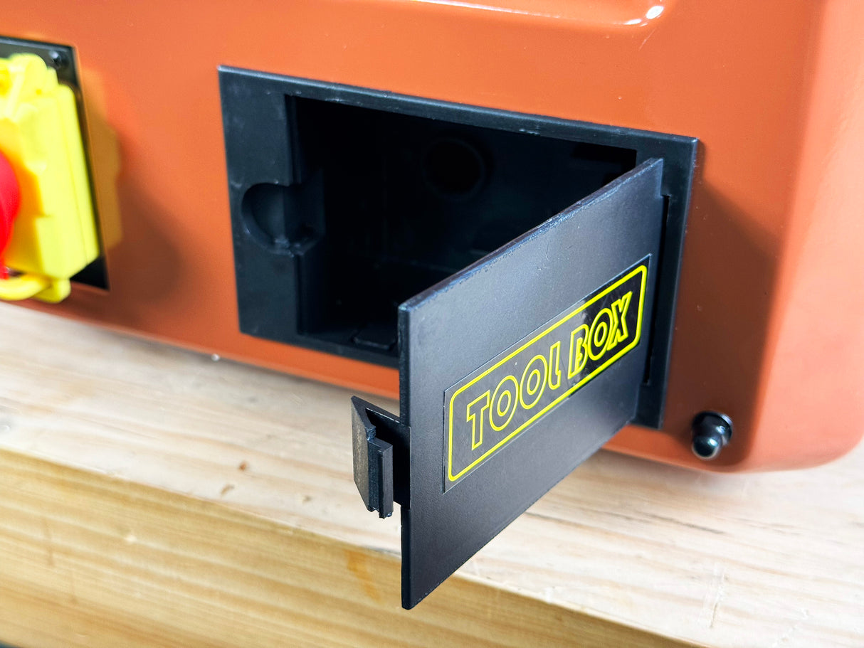 Sherwood 12in Benchtop Planer Thicknesser with Helical Cutterhead for compact woodworking