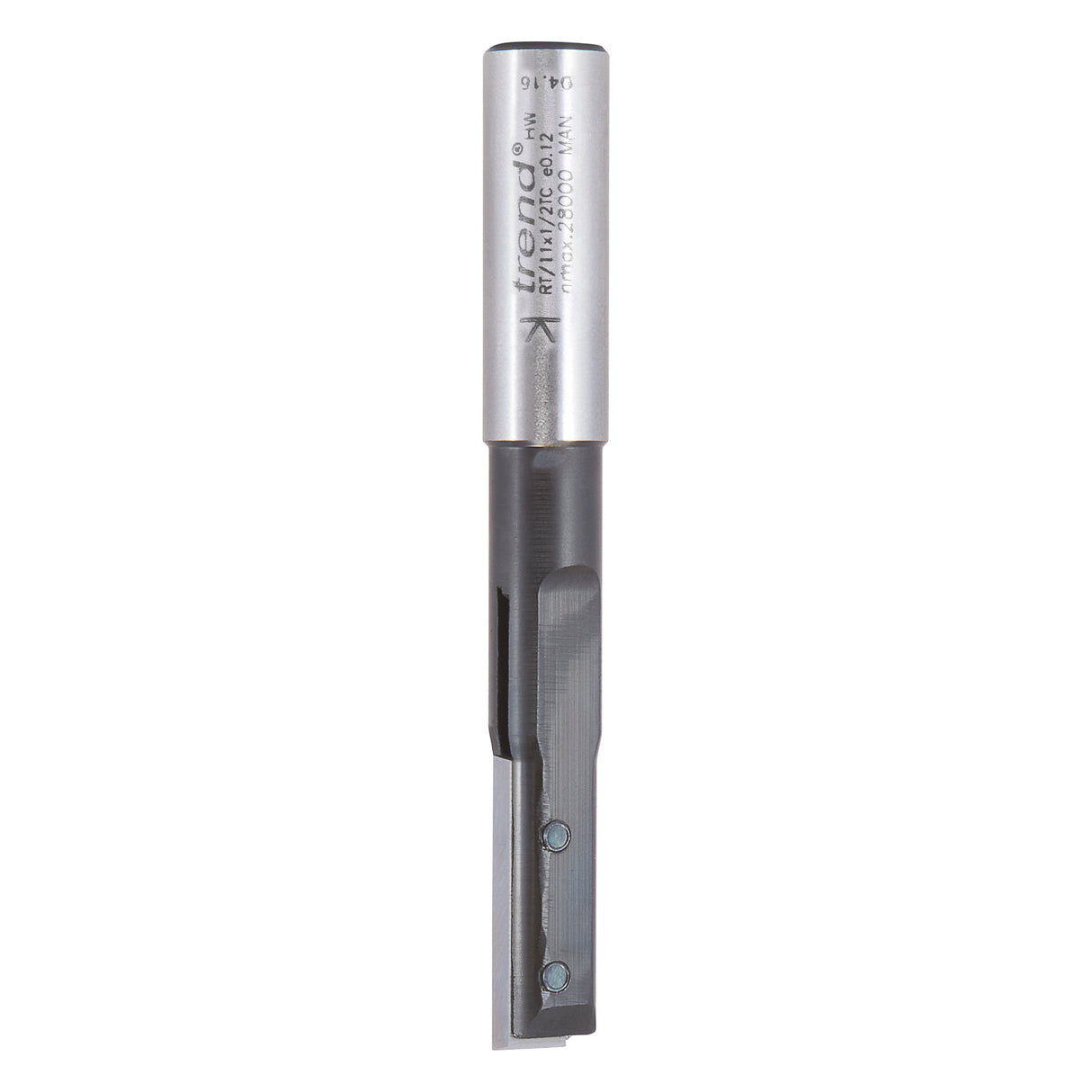 Trend Rota-Tip Carbide Insert Straight Router Bit 12.7mm Diameter 1/2in Shank