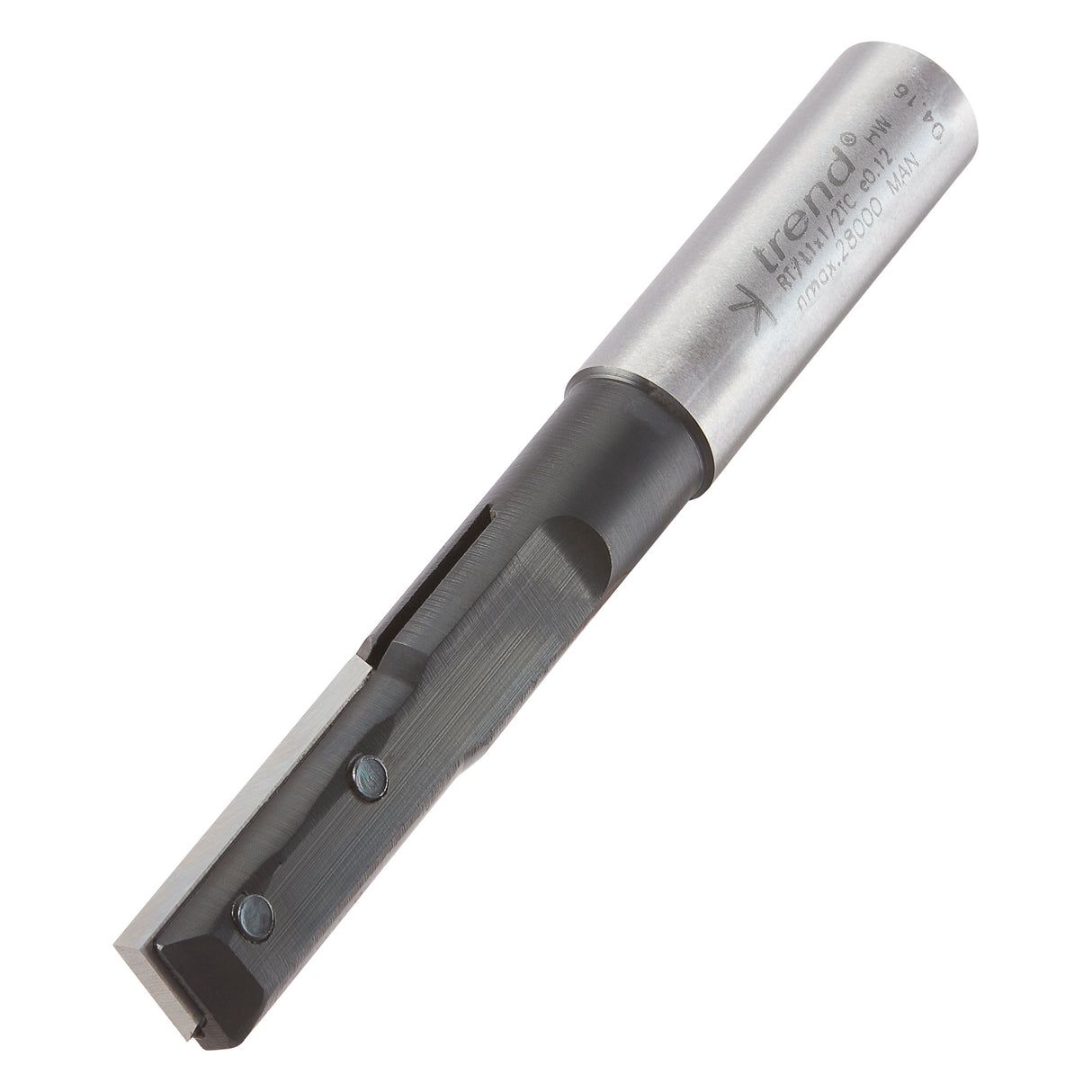 Trend Rota-Tip Carbide Insert Straight Router Bit 12.7mm Diameter 1/2in Shank