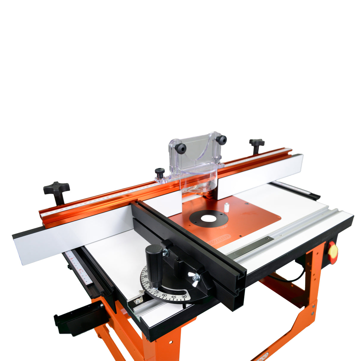 Sherwood Benchtop Router Table with MDF/Phenolic Table & Aluminium Mounting Plate