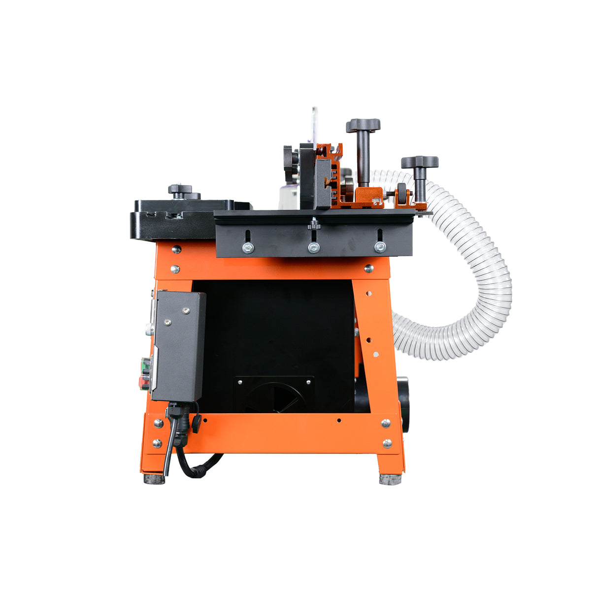 Sherwood Industrial Benchtop Router Table with Cast Iron Table, Lift & Round Body Router Motor