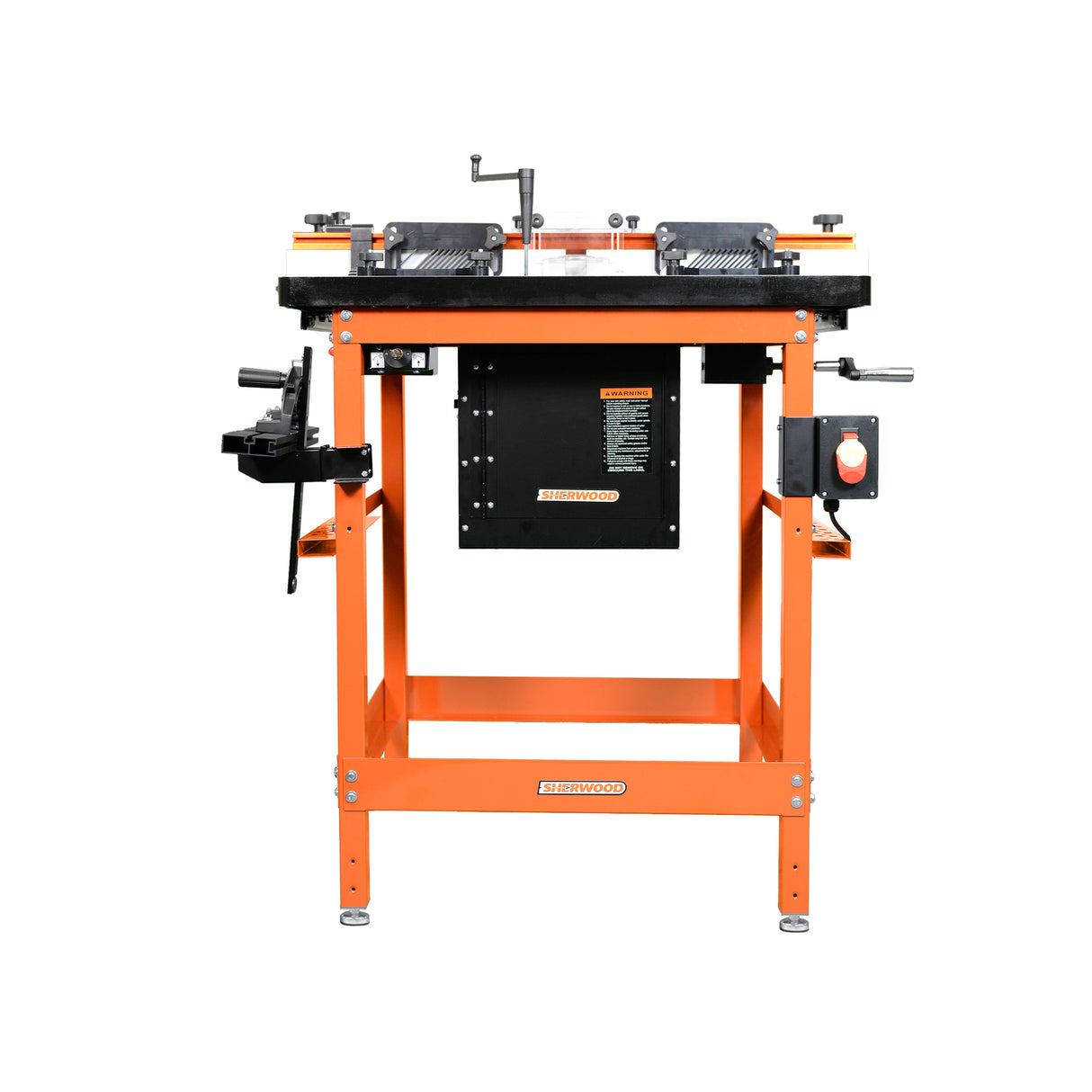 Sherwood Sidewinder Router Table Integrated Router Lift with Stand