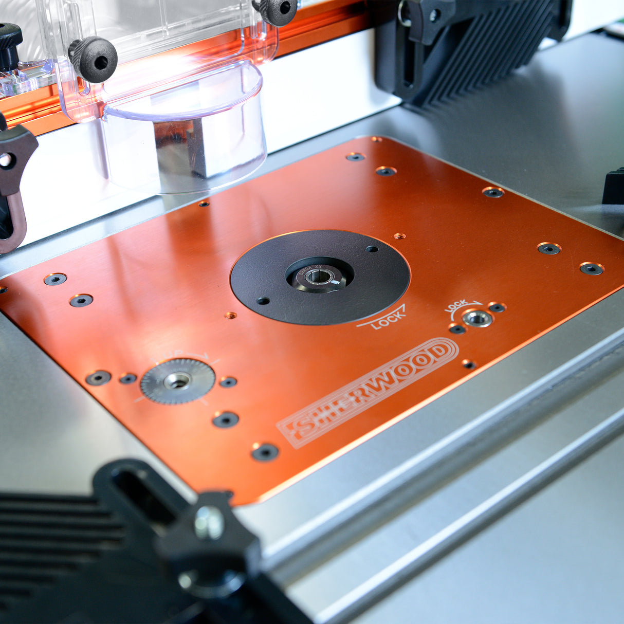 Sherwood Industrial Router Table Cast-Iron with Water-Cooled Motor