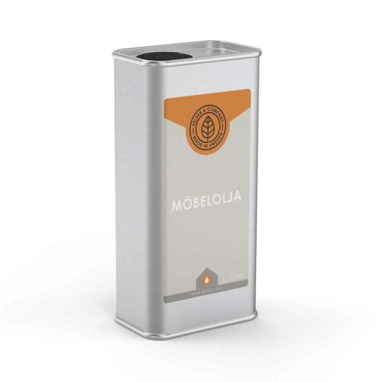 Selder Möbelolja Purified Linseed Furniture Oil - Premium quality woodworking finish from Sweden