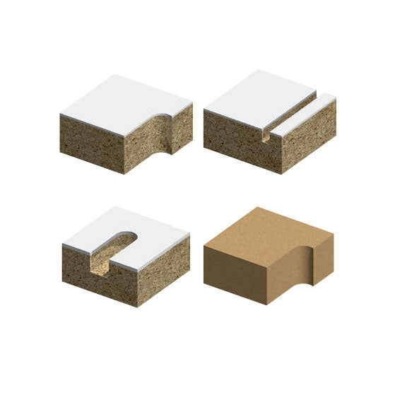 Freud 2-Flute Spiral Upcut CNC Router Bits 8mm Shank