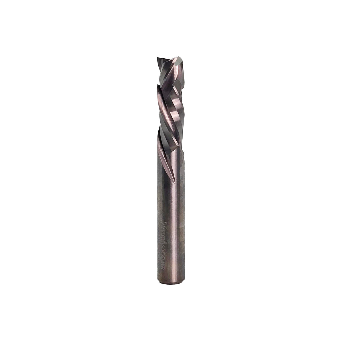 Freud Triple-Flute Compression CNC Router Bit, 3/8" diameter, 28mm cutting depth, 3/8" shank, solid carbide
