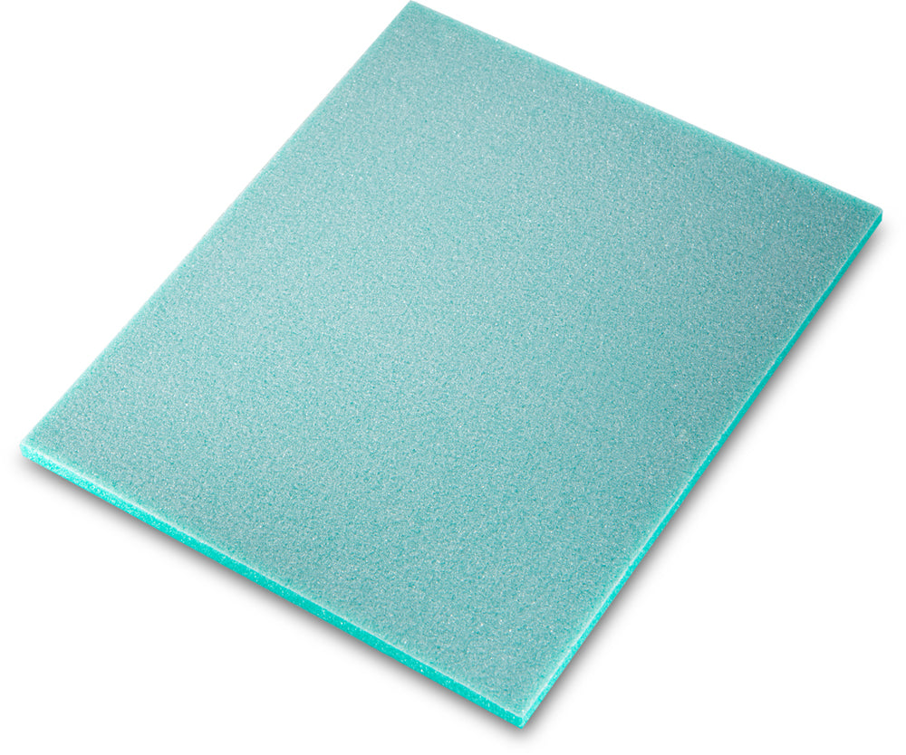 SIA Abrasives 7979 siasponge foam pad for fine sanding and scuffing, 115x140x5mm