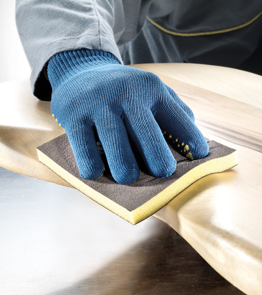 SIA Abrasives 7983 siasponge flex Abrasive Foam Pad showing extra-soft foam for maximum conformability