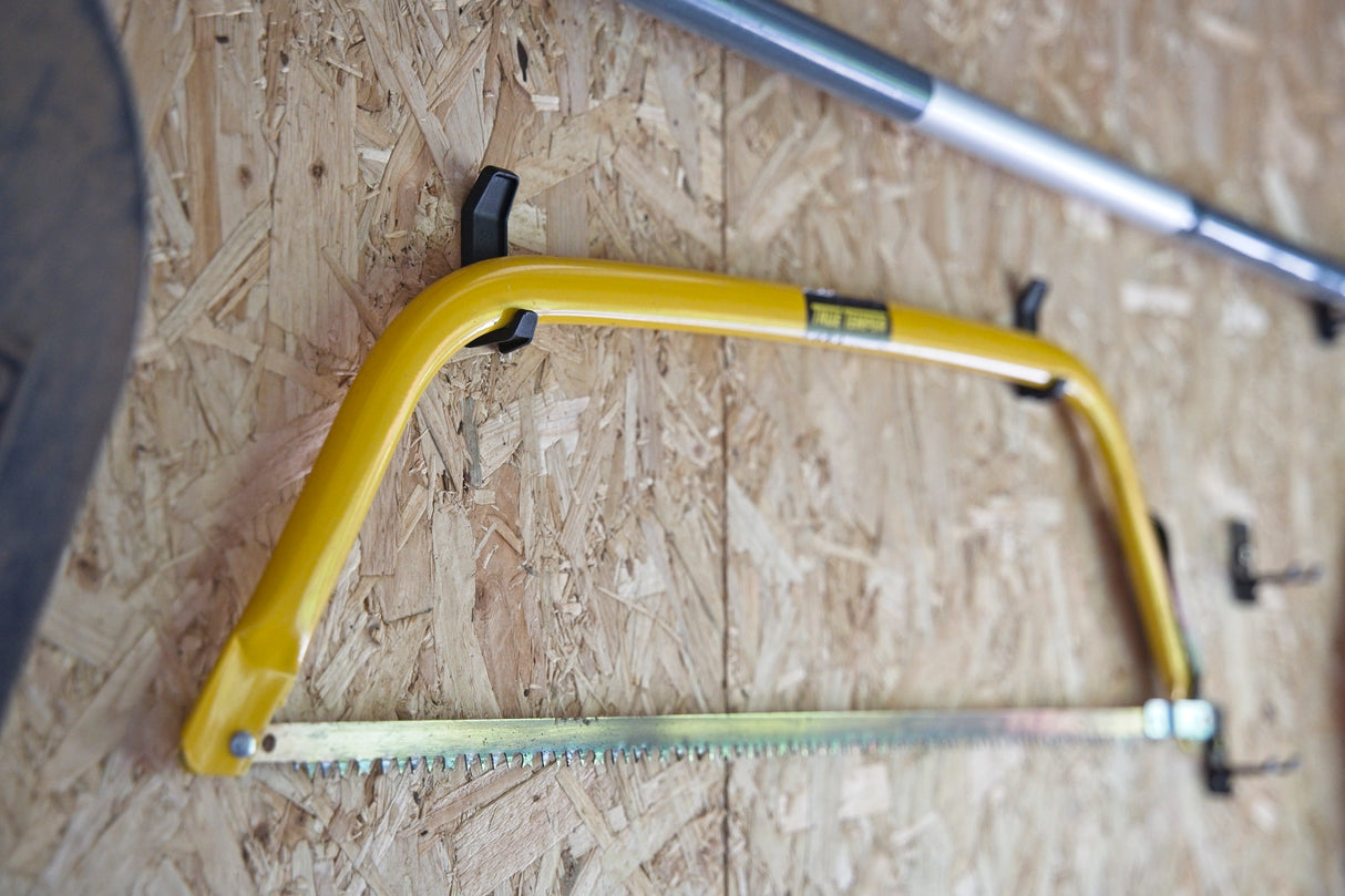 Superhooks Everyday Hook Black 2 Pack - Functional double hook design in black finish, angled top and through slot for hanging items