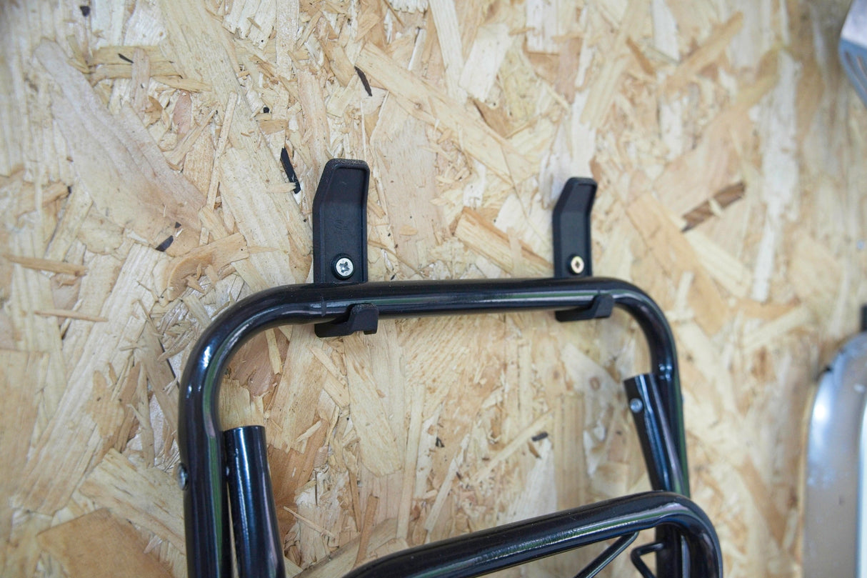 Superhooks Garage Bundle 27-Piece Black Modular Tool Wall Hooks - Durable and versatile black hooks for organizing tools in garages and workshops