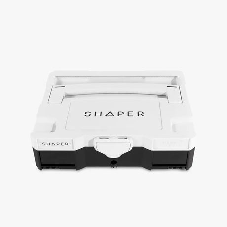 Shaper Tools SYS 1 Systainer with Customizable Foam Insert showcasing corrugated foam lid and solid foam insert