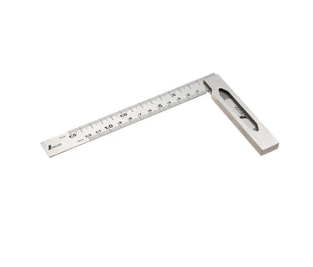 Shinwa Try Square 15cm Stainless Steel Metric