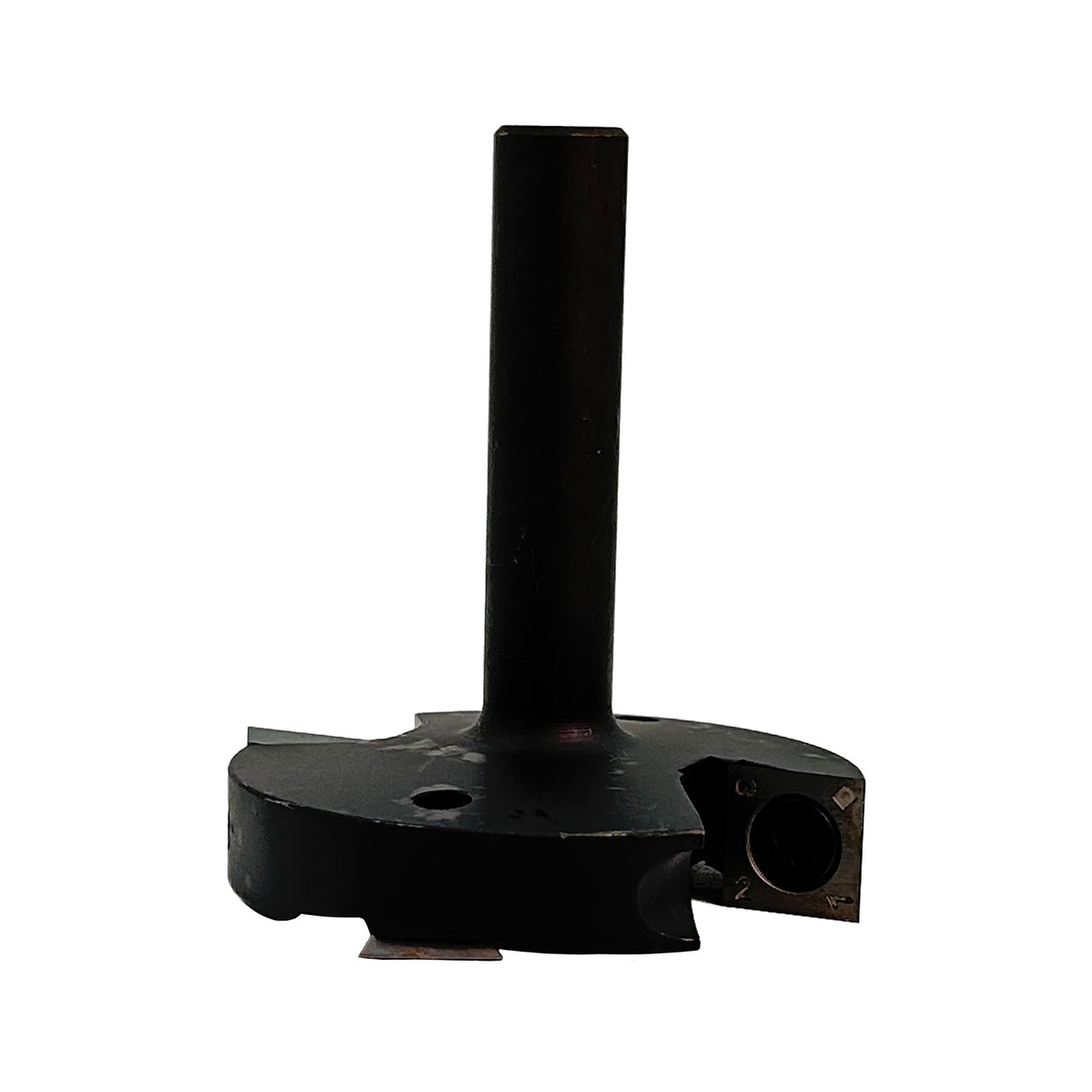 Torquata 2+2 Flute Surface Planing Carbide Insert Router Bit 63.5mm Diameter & Replacement Cutters 1/2in Shank