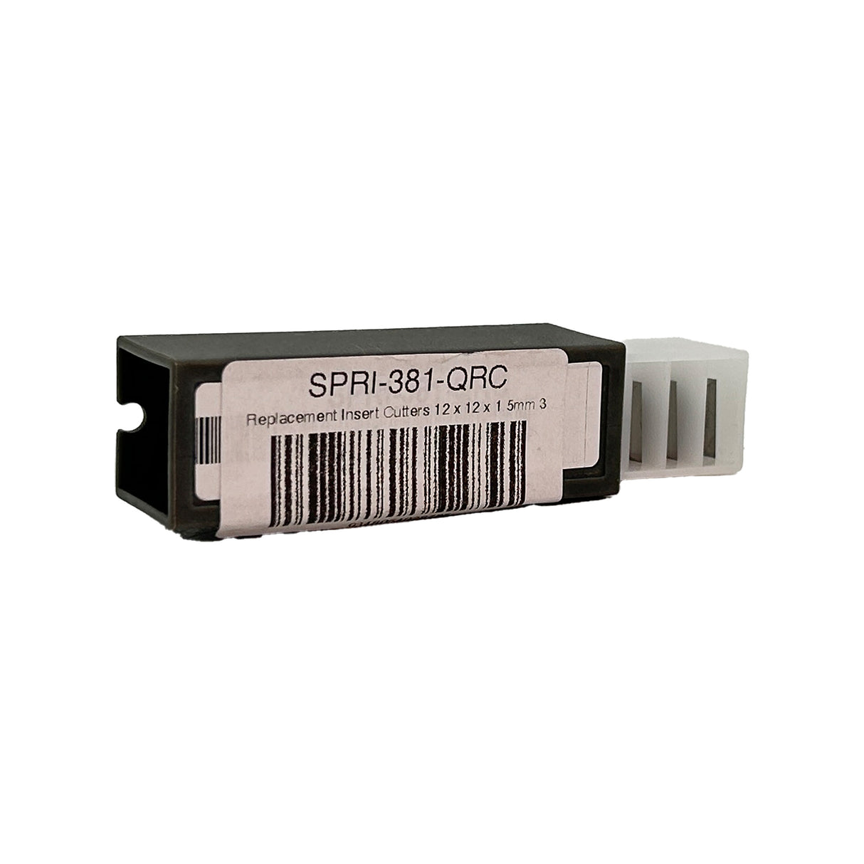 Torquata 3-Flute Surface Planing Carbide Insert Router Bit 38.1mm Diameter & Replacement Cutters 1/4in Shank