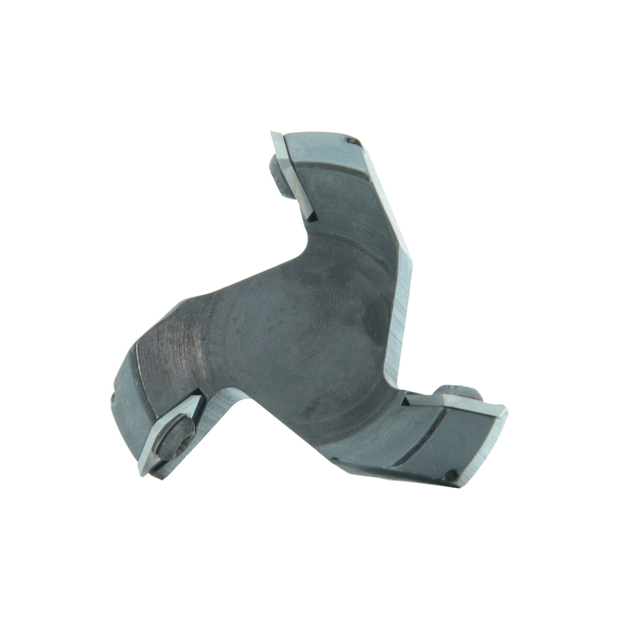 Torquata 3-Flute Surface Planing Carbide Insert Router Bit 63.5mm Diameter & Replacement Cutters 1/2in Shank