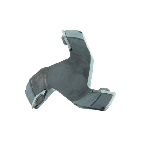 Torquata 3-Flute Surface Planing Carbide Insert Router Bit 63.5mm Diameter 1/2in Shank