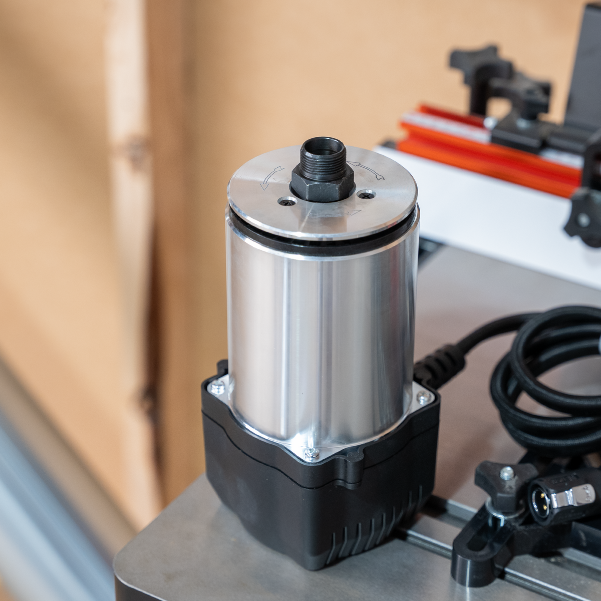 Sherwood Router Lift & Mounting Plate with Round Body Router Motor 1800W