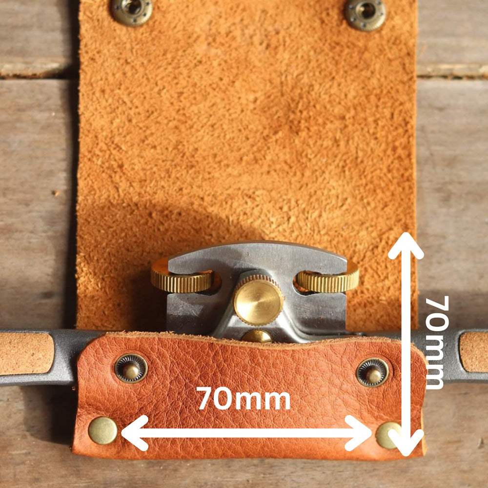 En Mina Leather Spokeshave Cover