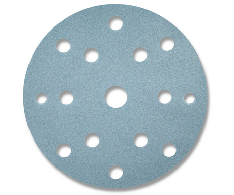 SIA Abrasives 1948 siaflex Sanding Disc 150mm 15-Hole Pack of 5, wet and dry sanding, exceptional results in various applications